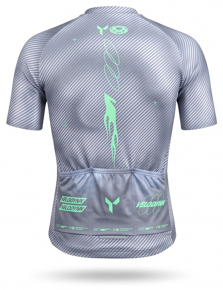 Maillot Velodynn DYNN.01 Grafito, vista trasera