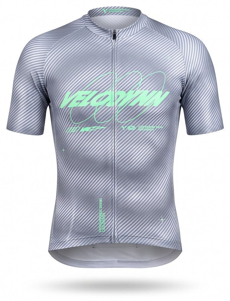 Maillot Velodynn DYNN.01 Grafito, vista frontal